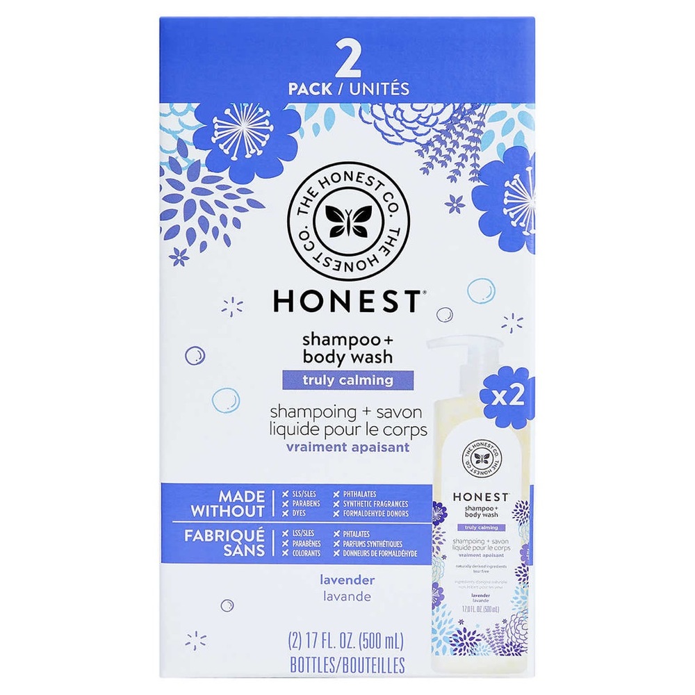 Honest Company Shampoo and Bodywash